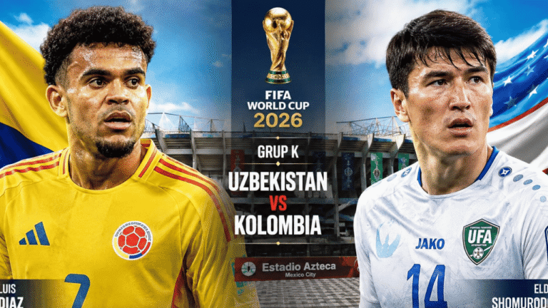Prediksi Uzbekistan vs Kolombia di Piala Dunia 2026: Debutan Asia Tantang Kekuatan Amerika Selatan