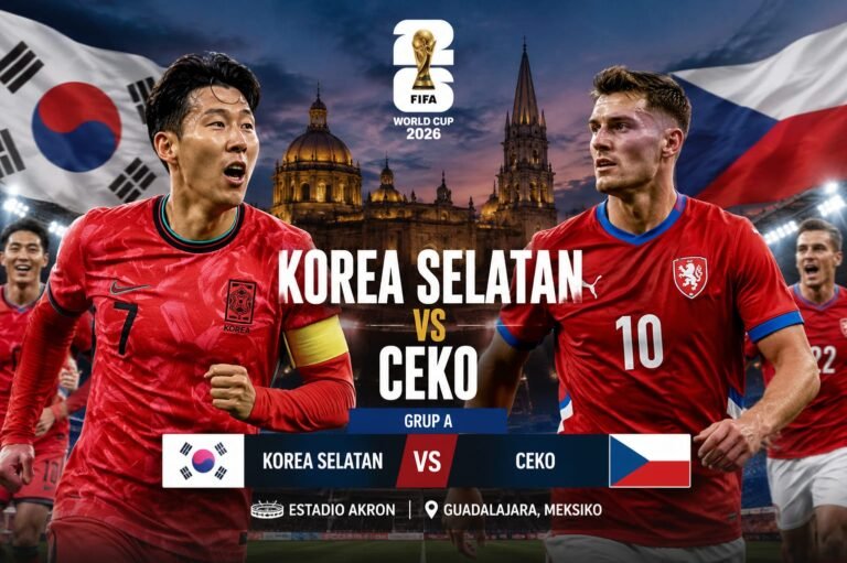 Prediksi Korea Selatan vs Ceko: Duel Penentu Langkah Awal di Piala Dunia 2026, Son Heung-min Jadi Tumpuan Taegeuk Warriors