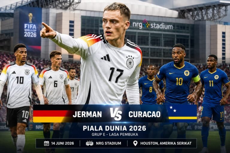 Prediksi Jerman vs Curacao di Piala Dunia 2026: Misi Der Panzer Hapus Kenangan Buruk