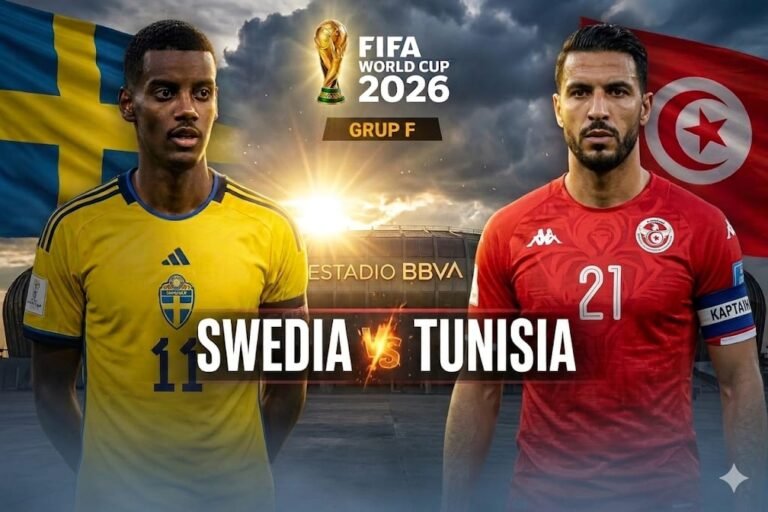 Prediksi Swedia vs Tunisia Piala Dunia 2026: Duel Sengit Grup F, Blågult Lebih Diunggulkan