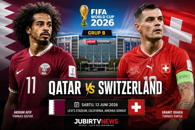 Prediksi Qatar vs Swiss: Misi Kebangkitan Sang Juara Asia di Piala Dunia 2026