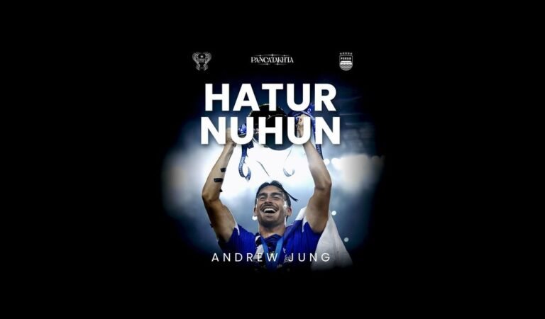 Persib Bandung Resmi Lepas Andrew Jung Melalui Skema Transfer