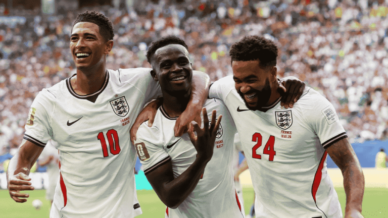 Hasil Prancis vs Inggris 4-6 Perebutan Juara 3 Piala Dunia: Hat-trick Bukayo Saka Antar The Three Lions Menang atas Les Bleus