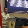 Hera Iskandar menyampaikan pandangan umum fraksi Gerindra dalam Paripurna DPRD Kabupaten Sukabumi tentang Perubahan Badan Hukum Perumda Air Minum Tirta Jaya