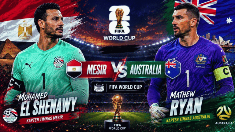 Prediksi Mesir vs Australia di Babak 32 Besar Piala Dunia 2026: Mohamed Salah Diragukan Tampil, Duel Diprediksi Berjalan Ketat