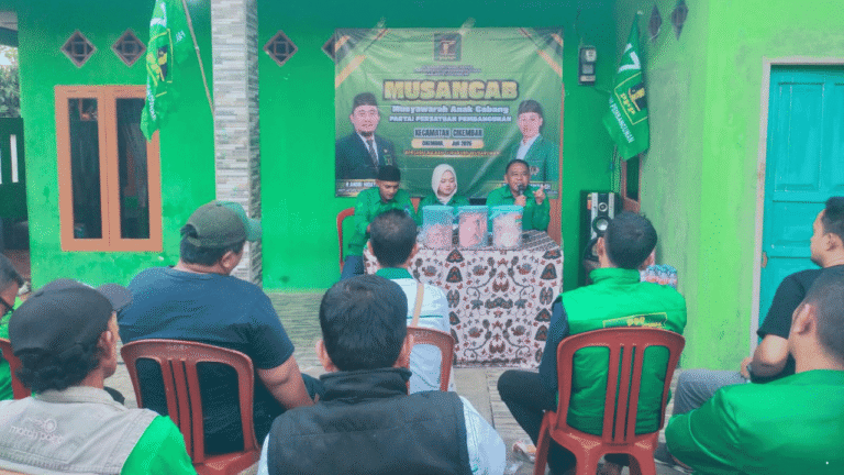 Musancab PPP Cikembar Sukabumi: Ujang Sofyan Terpilih jadi Ketua PAC, Bidik 6.000 Suara