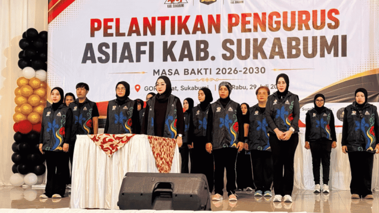 Rika Yulistina Pimpin ASIAFI Sukabumi 2026–2030, Fokus Cetak Instruktur Profesional dan Masyarakat Sehat Bugar