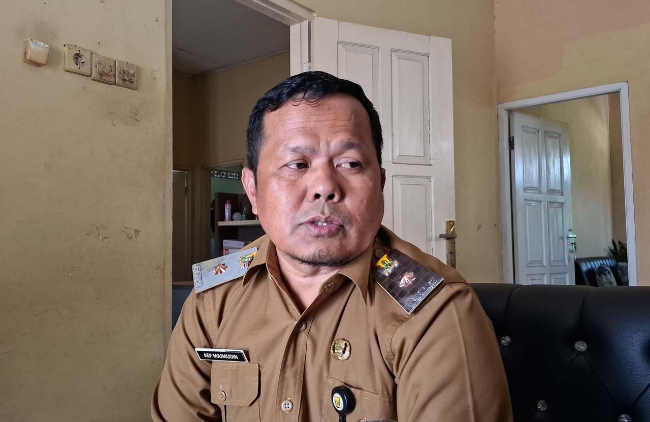 Kepala Dinas Pertanian Kabupaten Sukabumi Aep Majmudin