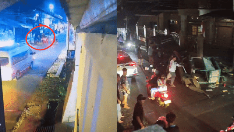 Mobil Jip Meluncur Mundur di Selabintana Sukabumi akibat Lupa Rem Tangan, 5 Orang Luka