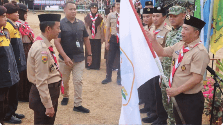 Lepas 64 Peserta Jambore Nasional XII, Wabup Sukabumi Titip Pesan Ini