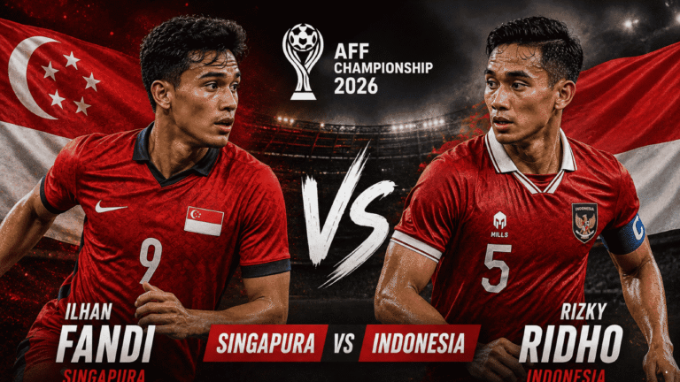 Prediksi Piala AFF 2026 Singapura vs Indonesia: Garuda Incar Kemenangan demi Tiket Semifinal