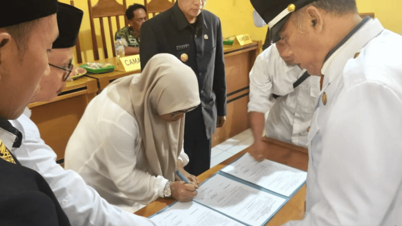 Desa Buniwangi Resmi Dipimpin Pj Kades, DPMD Sukabumi Pastikan Pelayanan Warga Tetap Berjalan