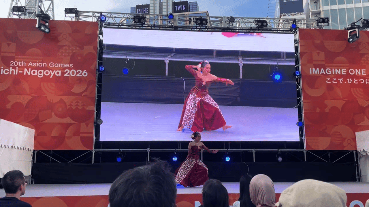 Penari asal Surade Sukabumi Tampil di Jepang, Ikut Meriahkan Opening Ceremonial Asian Games 2026