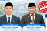 Bantah Narasi yang Beredar soal Tak Mau Bekerja Sama dengan Kadisdik, Sekdis Pendidikan Sukabumi: Itu Tidak Benar
