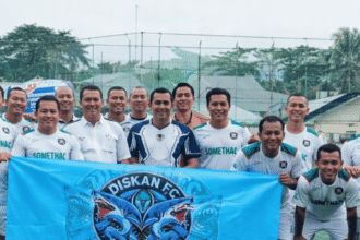 Tembus Final, Dinas Perikanan Sukabumi Raih Runner-up Mini Soccer BAPOR KORPRI 2026