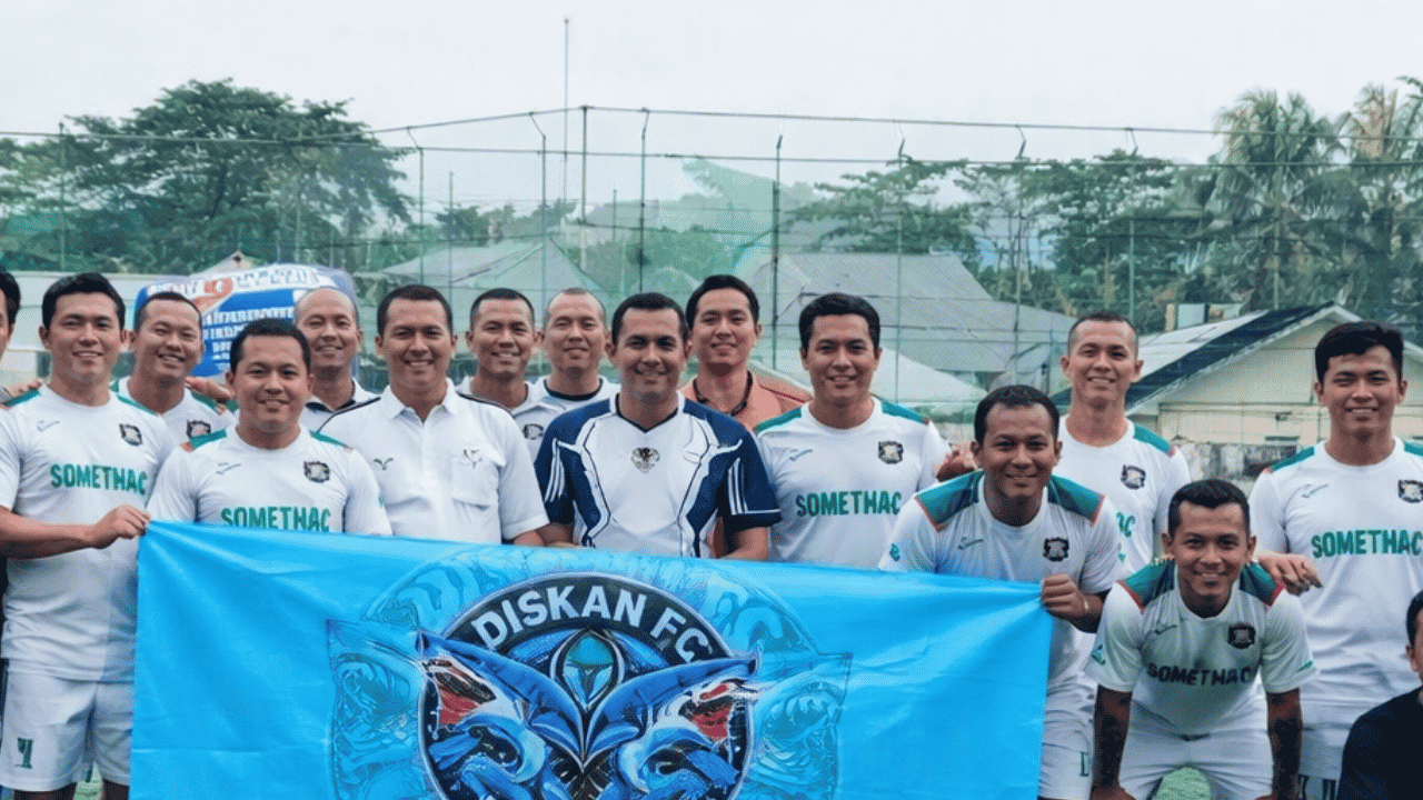 Tembus Final, Dinas Perikanan Sukabumi Raih Runner-up Mini Soccer BAPOR KORPRI 2026