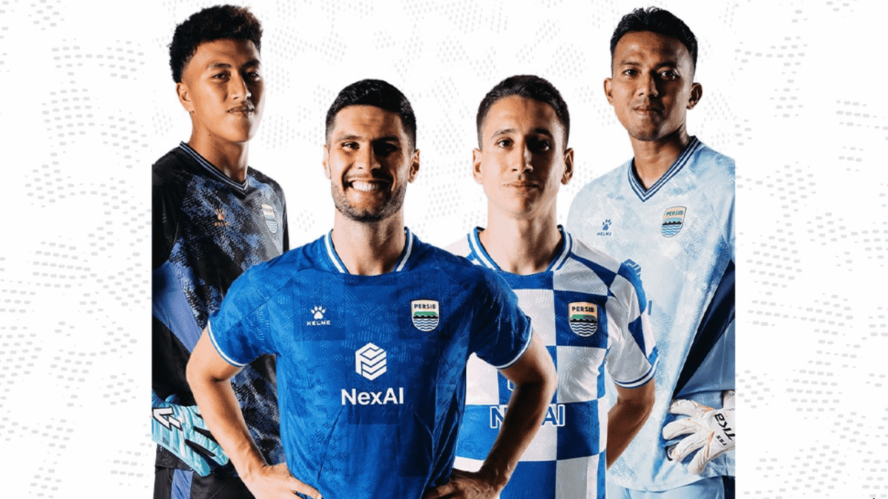 Jelang Shopee Cup 2026/27, Persib Kenalkan Jersey Baru Bertema "Edankeun di Asia"
