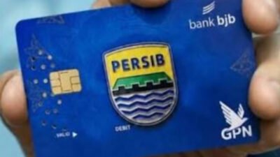 Kartu ATM edisi khusus Persib dari BJB.
