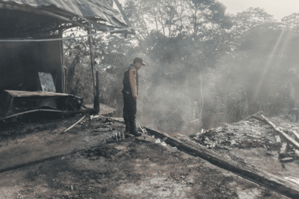 3 Kios Terbakar di Cibadak Sukabumi, Kerugian Ditaksir Capai Rp100 Juta