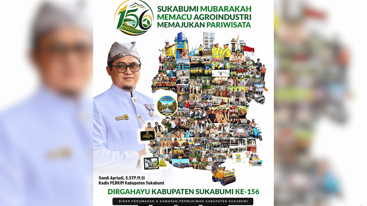 Momentum HJKS ke-156, Disperkim Sukabumi Perkuat Komitmen Pembangunan Berkelanjutan