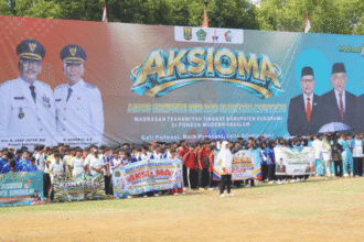 Ribuan Siswa MTs Ikuti AKSIOMA 2026, Bupati Sukabumi Titip Pesan Ini
