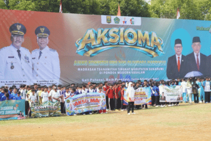 Ribuan Siswa MTs Ikuti AKSIOMA 2026, Bupati Sukabumi Titip Pesan Ini