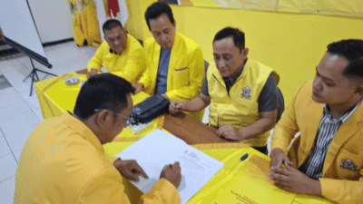 Asep Japar Ambil Formulir Calon Ketua Golkar Kabupaten Sukabumi, Panitia Sebut Kemungkinan Hanya Satu Pendaftar