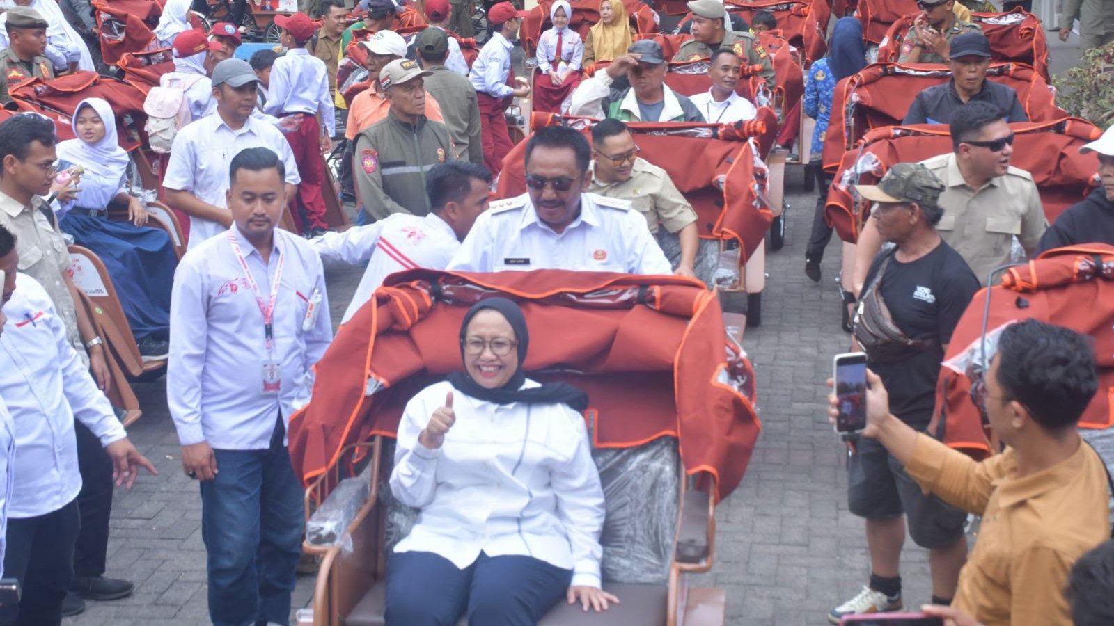 Becak Listrik Sukabumi