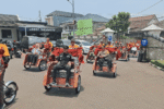Puluhan Becak Listrik Bantuan Presiden Prabowo Mulai Beroperasi di Kota Sukabumi