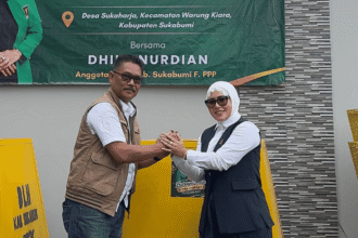 Dilla Nurdian Serahkan 13 Piramida Sampah untuk Warga Sukaharja Sukabumi, Dorong Kepedulian Lingkungan