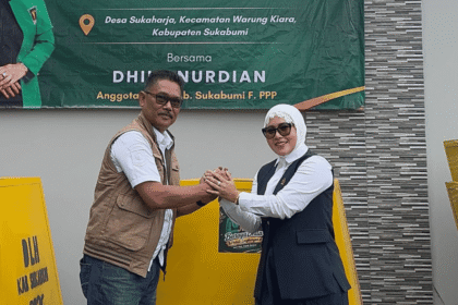 Dilla Nurdian Serahkan 13 Piramida Sampah untuk Warga Sukaharja Sukabumi, Dorong Kepedulian Lingkungan