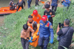 Sempat Tenggelam usai Ceburkan Diri ke Sungai Cicatih Sukabumi, Pria yang Diduga Curi HP Ditemukan Tewas