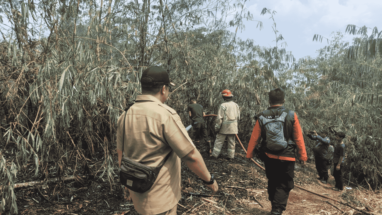 Karhutla di Sukabumi Capai 86 Kejadian sejak September hingga Pertengahan Oktober 2026, Cibadak Paling Banyak
