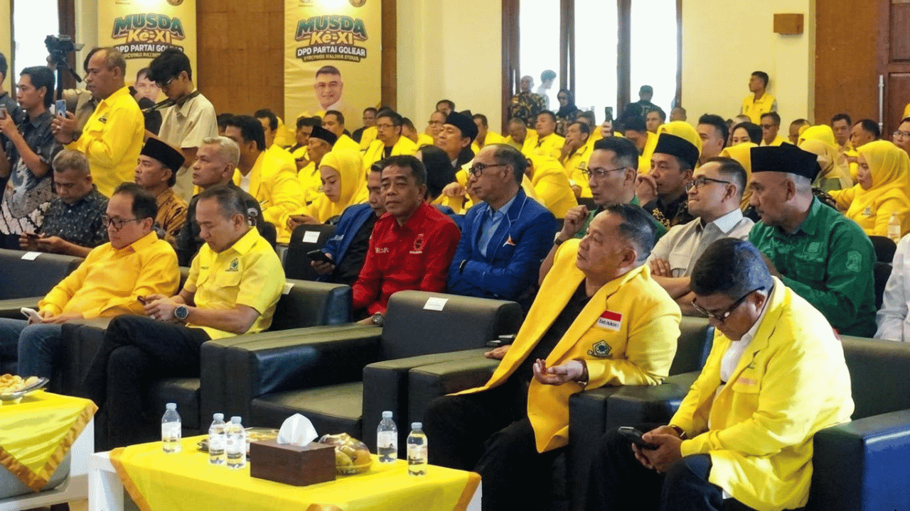 Hadiri Musda Golkar, Ketua PDIP Kabupaten Sukabumi Bicara Peluang Koalisi pada 2029