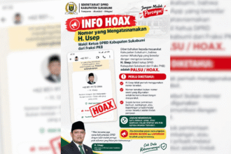 Waspada, Nomor WhatsApp Palsu Catut Nama Wakil Ketua DPRD Sukabumi H Usep