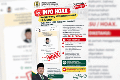 Waspada, Nomor WhatsApp Palsu Catut Nama Wakil Ketua DPRD Sukabumi H Usep