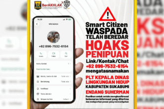 Waspada Penipuan Catut Nama Plt Kepala DLH Sukabumi, Masyarakat Diminta Waspada