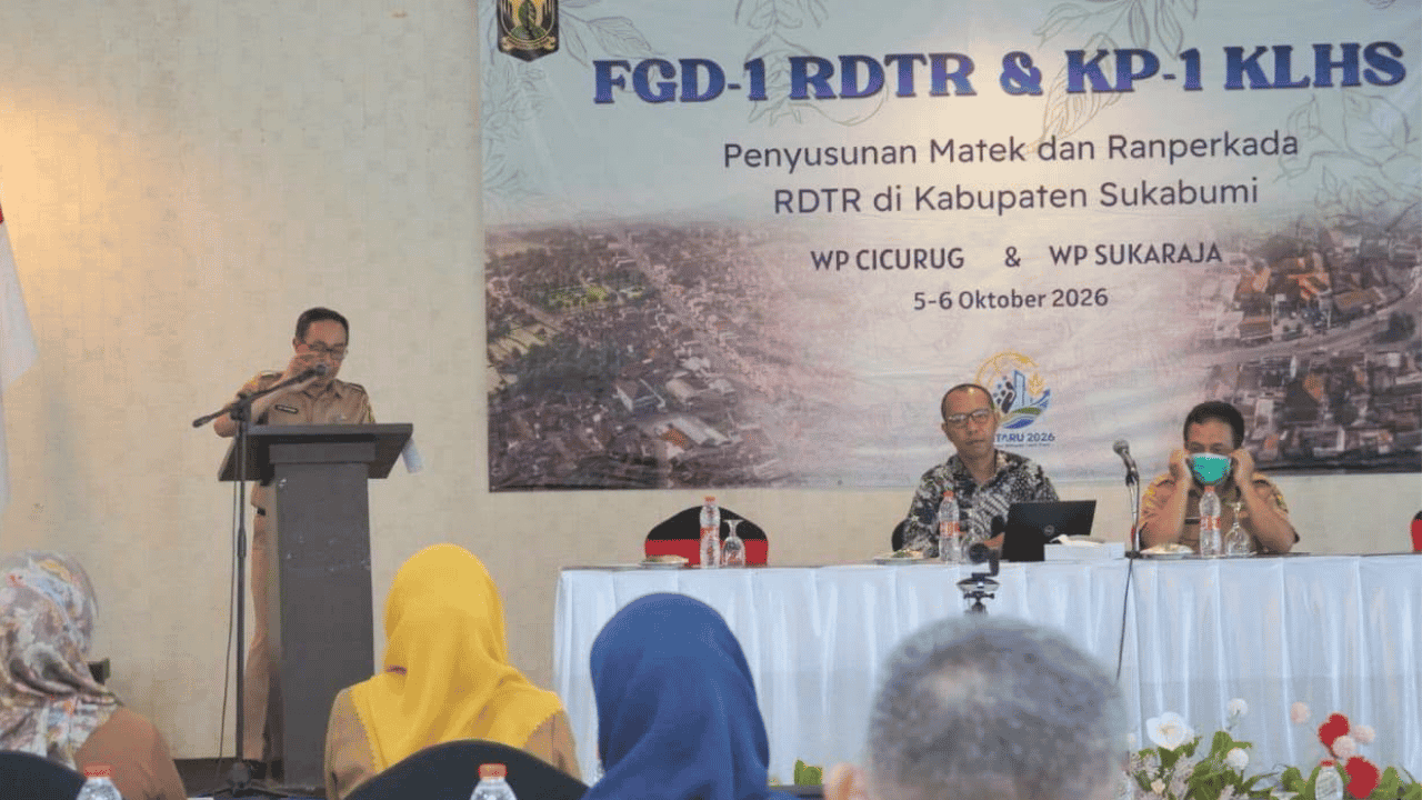 Pemkab Sukabumi Susun RDTR Cicurug-Sukaraja, Bidik Kepastian Ruang dan Investasi
