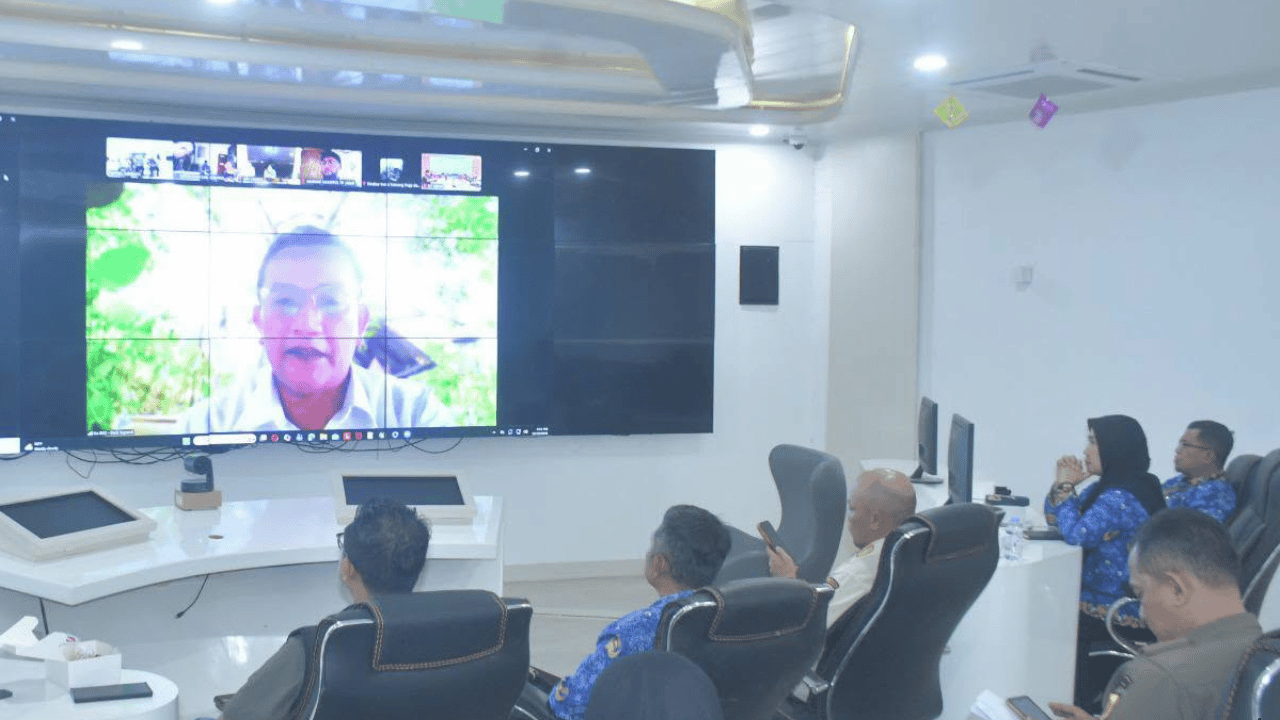 Satpol PP Sukabumi Ikuti Koordinasi Persiapan Apel Akbar Satlinmas dan Pengukuhan Aslinmas