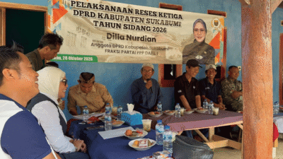 Irigasi Sawah dan Lapang Voli Jadi Aspirasi Warga Kertamukti Sukabumi saat Reses Dila Nurdian