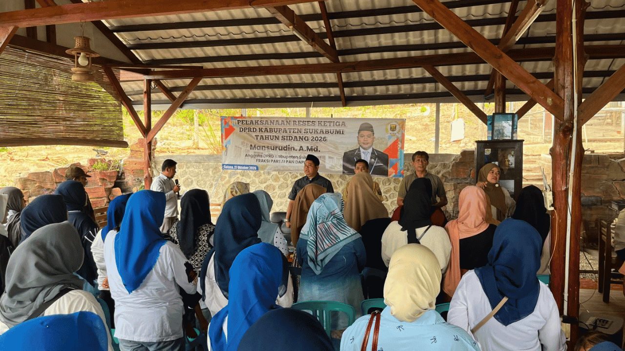 3 Lokasi Reses Mansurudin di Dapil I Sukabumi Didominasi Keluhan BPJS PBI Nonaktif dan Infrastruktur