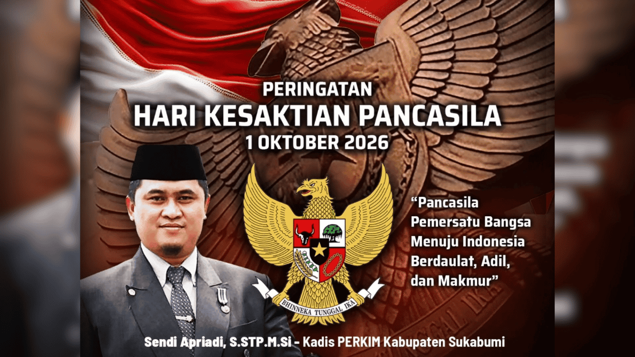 Momentum HKP, Disperkim Sukabumi Ajak Perkuat Persatuan dan Nilai Pancasila