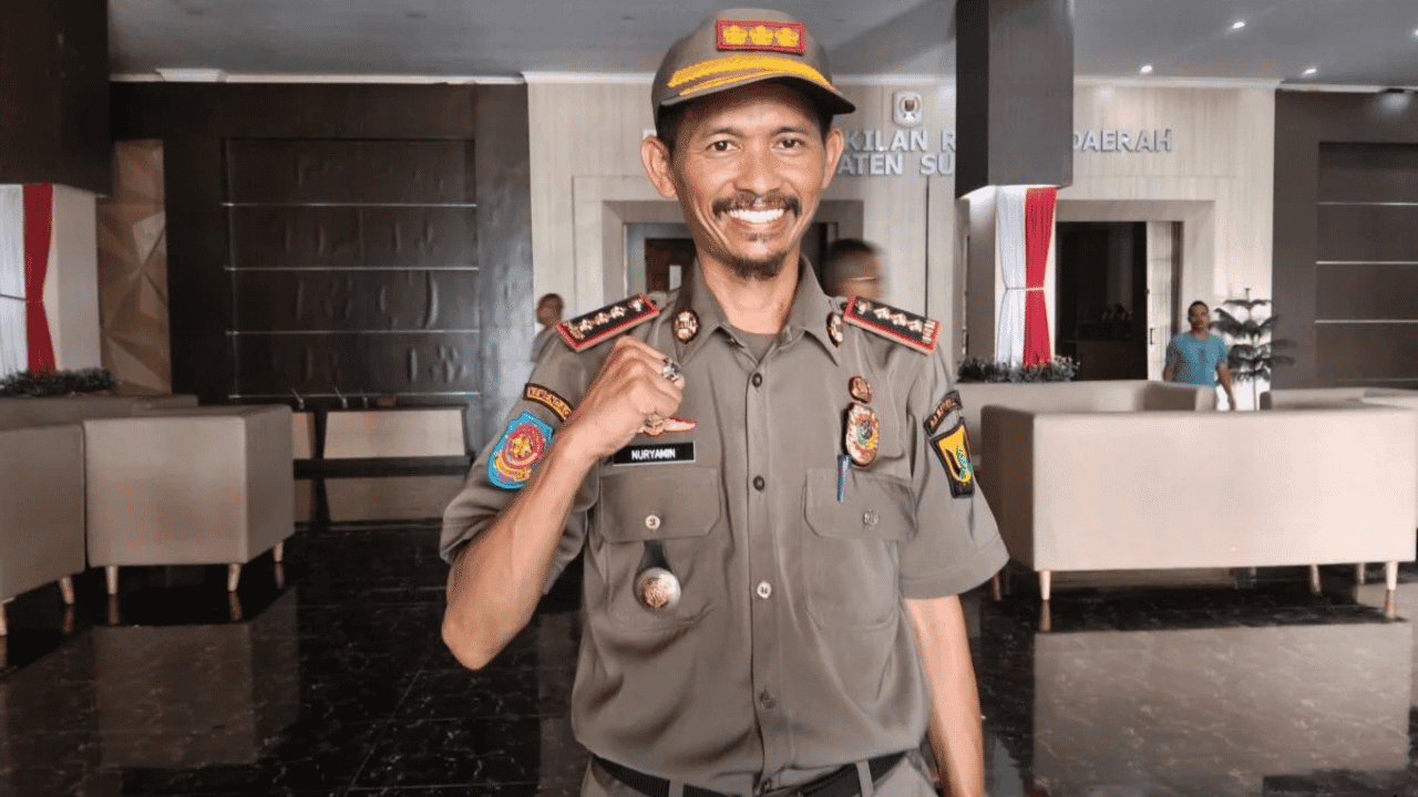 Sekretaris Satpol PP Sukabumi Hadiri Rapat Paripurna DPRD, Bahas APBD dan Perubahan SOTK