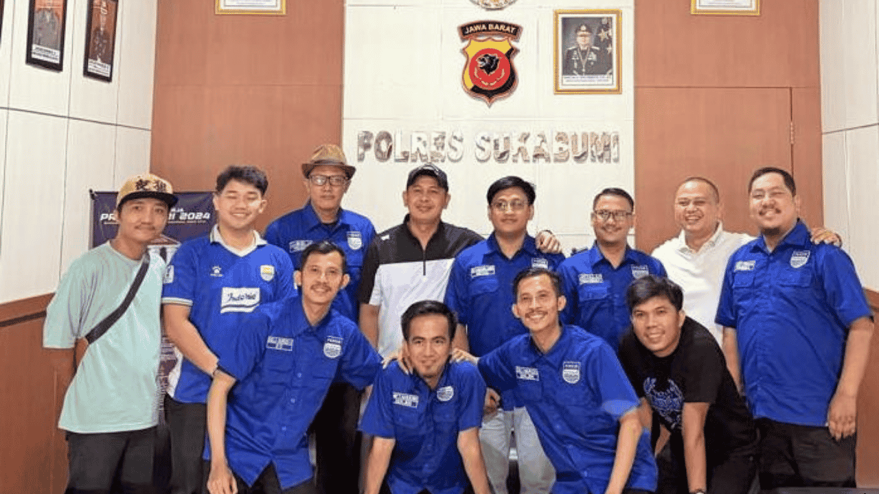 Viking Palabuhanratu Raya Sambangi Polres Sukabumi, Bahas Nobar Final Indonesia vs Thailand hingga Berbagai Agenda Kegiatan