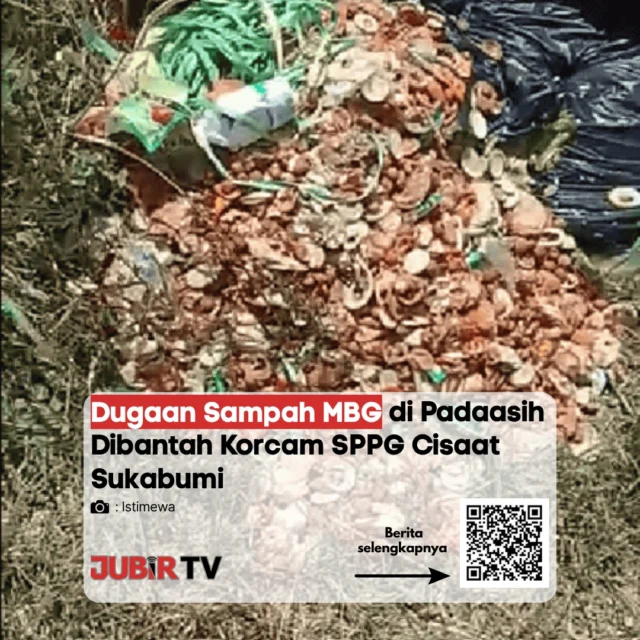 Viral video dugaan pembuangan sampah yang disebut sebagai limbah MBG di wilayah Padaasih, Cisaat, Sukabumi.

Namun, pihak Korcam SPPG Cisaat membantah tegas bahwa sampah tersebut berasal dari program MBG. Klarifikasi ini disampaikan untuk meluruskan informasi yang beredar di masyarakat. 

Sebelumnya, video tumpukan sampah tersebut sempat memicu keresahan warga dan menjadi sorotan publik, sehingga perlu penelusuran lebih lanjut agar tidak menimbulkan kesalahpahaman.

Menurut kamu, seberapa penting klarifikasi cepat dalam kasus yang sudah viral seperti ini?

📌 𝐈𝐧𝐟𝐨 𝐥𝐞𝐧𝐠𝐤𝐚𝐩𝐧𝐲𝐚 𝐜𝐞𝐤 𝐝𝐢 𝐬𝐭𝐨𝐫𝐲 & 𝐬𝐨𝐫𝐨𝐭𝐚𝐧

#jubirtv #jubirtvnewscom #sukabumi #jawabarat #cisaat #mbg #limbah #klarifikasi #lingkunganhidup #beritaterkini