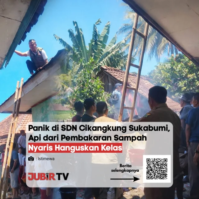 Kepanikan sempat terjadi di SDN Cikangkung, Sukabumi.

Api dari pembakaran sampah di dekat area sekolah nyaris merambat dan menghanguskan ruang kelas. Beruntung, api berhasil segera dikendalikan sebelum menyebabkan kerusakan yang lebih besar. 

Peristiwa ini jadi pengingat pentingnya kehati-hatian saat membakar sampah, apalagi di dekat fasilitas umum seperti sekolah.

Menurut kamu, bagaimana cara paling aman mengelola sampah di lingkungan seperti ini?

📌 𝐈𝐧𝐟𝐨 𝐥𝐞𝐧𝐠𝐤𝐚𝐩𝐧𝐲𝐚 𝐜𝐞𝐤 𝐝𝐢 𝐬𝐭𝐨𝐫𝐲 & 𝐬𝐨𝐫𝐨𝐭𝐚𝐧

#jubirtv #jubirtvnewscom #sukabumi #jawabarat #kebakaran #sekolah #lingkungan #pembakaransampah #waspada #beritaterkini