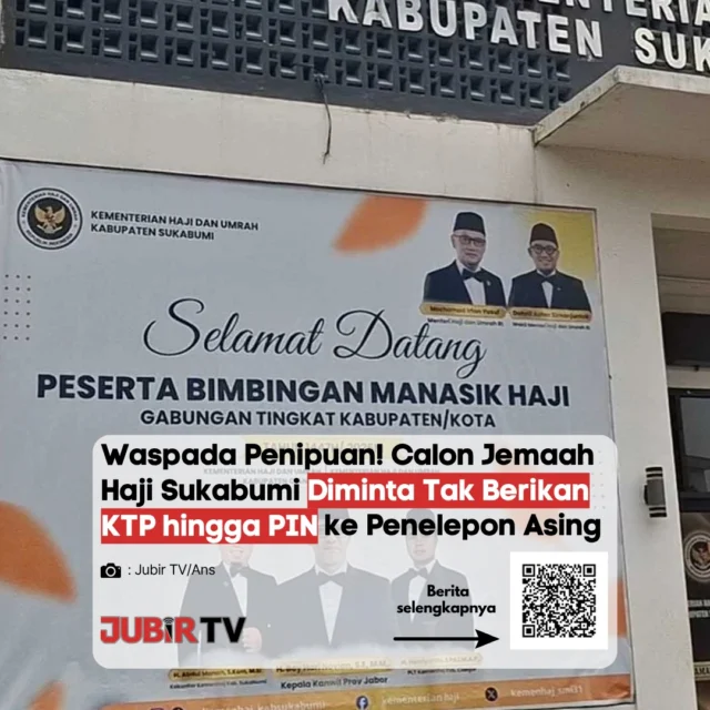 Warga Sukabumi diimbau waspada terhadap penipuan yang menyasar calon jemaah haji.

Modus yang digunakan pelaku biasanya melalui telepon atau pesan, dengan dalih validasi data. Korban diminta memberikan informasi pribadi seperti KTP, hingga PIN atau kode OTP yang bersifat rahasia. 

Padahal, data tersebut bisa disalahgunakan untuk mengakses rekening hingga melakukan pinjaman ilegal atas nama korban. 

Masyarakat diingatkan untuk tidak mudah percaya pada pihak yang mengaku dari instansi resmi, apalagi jika meminta data sensitif melalui komunikasi tidak resmi.

Menurut kamu, langkah paling aman biar gak kejebak penipuan kayak gini apa?

📌 𝐈𝐧𝐟𝐨 𝐥𝐞𝐧𝐠𝐤𝐚𝐩𝐧𝐲𝐚 𝐜𝐞𝐤 𝐝𝐢 𝐬𝐭𝐨𝐫𝐲 & 𝐬𝐨𝐫𝐨𝐭𝐚𝐧

#jubirtv #jubirtvnewscom #sukabumi #jawabarat #haji #penipuan #waspada #keamanan #infopenting #beritaterkini