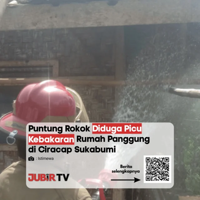 Sebuah rumah panggung di Ciracap, Sukabumi dilaporkan terbakar, diduga dipicu puntung rokok yang masih menyala.

Api diduga berasal dari puntung rokok yang menyambar material mudah terbakar di sekitar rumah. Beruntung, api cepat ditangani sehingga tidak sampai melalap bangunan utama sepenuhnya. 

Tidak ada korban jiwa dalam kejadian ini. Petugas bersama warga berhasil mengendalikan api sebelum membesar, sekaligus mengingatkan pentingnya kewaspadaan terhadap sumber api kecil yang sering dianggap sepele.

📌 𝐈𝐧𝐟𝐨 𝐥𝐞𝐧𝐠𝐤𝐚𝐩𝐧𝐲𝐚 𝐜𝐞𝐤 𝐝𝐢 𝐬𝐭𝐨𝐫𝐲 & 𝐬𝐨𝐫𝐨𝐭𝐚𝐧

#jubirtv #jubirtvnewscom #sukabumi #ciracap #kebakaran #rumahterbakar #bencanadaerah #jawabarat #waspada #beritaterkini