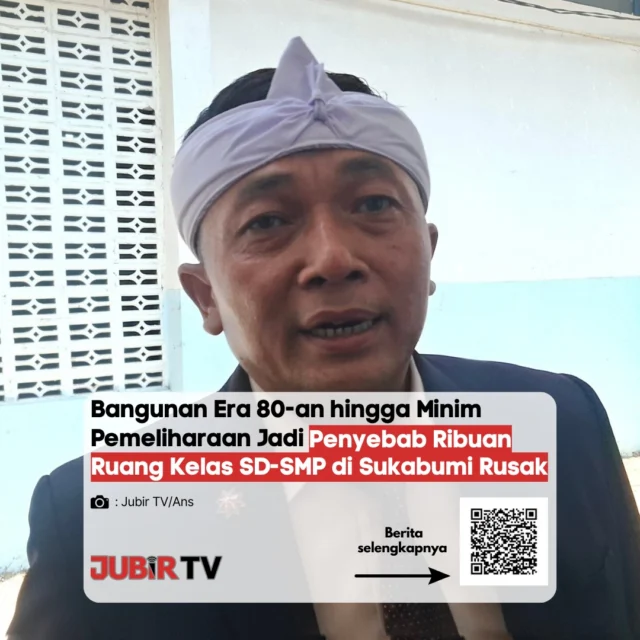 Ribuan ruang kelas SD dan SMP di Sukabumi rusak, sebagian karena usia bangunan sejak era 1980-an dan minim perawatan.

Kondisi ini berpotensi mengganggu kenyamanan hingga keselamatan siswa saat belajar.

Menurut kamu, perbaikan sekolah harus diprioritaskan seberapa cepat?

📌 𝐈𝐧𝐟𝐨 𝐥𝐞𝐧𝐠𝐤𝐚𝐩𝐧𝐲𝐚 𝐜𝐞𝐤 𝐝𝐢 𝐬𝐭𝐨𝐫𝐲 & 𝐬𝐨𝐫𝐨𝐭𝐚𝐧

#jubirtv #jubirtvnewscom #sukabumi #pendidikan #sekolahrusak #infrastruktur #beritasukabumi #jawabarat #infodaerah