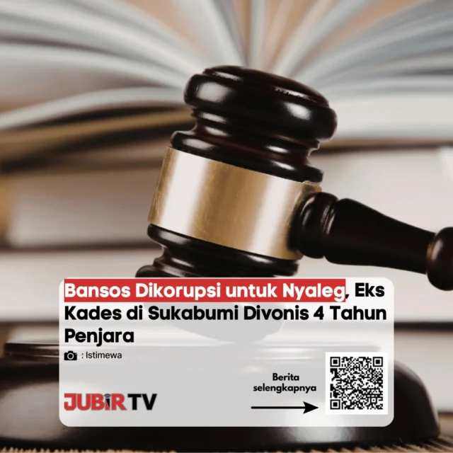 Mantan kepala desa di Sukabumi divonis 4 tahun penjara setelah terbukti menyelewengkan dana bantuan sosial untuk kepentingan pribadi, termasuk modal pencalonan legislatif.

Dalam persidangan terungkap, dana yang seharusnya disalurkan kepada masyarakat justru digunakan untuk kepentingan politik dan pembelian aset pribadi. 

Selain hukuman penjara, terdakwa juga dikenai denda serta diwajibkan mengembalikan kerugian negara hingga miliaran rupiah. 

Kasus ini menjadi pengingat bahwa penyalahgunaan dana publik, apalagi untuk kepentingan pribadi, memiliki konsekuensi hukum serius.

Menurut kamu, hukuman seperti ini sudah cukup memberi efek jera atau masih kurang tegas?

📌 𝐈𝐧𝐟𝐨 𝐥𝐞𝐧𝐠𝐤𝐚𝐩𝐧𝐲𝐚 𝐜𝐞𝐤 𝐝𝐢 𝐬𝐭𝐨𝐫𝐲 & 𝐬𝐨𝐫𝐨𝐭𝐚𝐧

#jubirtv #jubirtvnewscom #sukabumi #korupsi #bansos #beritakriminal #kejari #infokriminal #jawabarat #beritaterkini